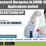 Govt ILS Research Vacancies In COVID-19