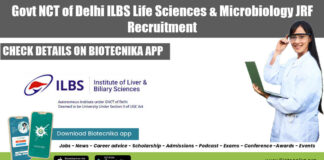 Govt Jobs Delhi JRF