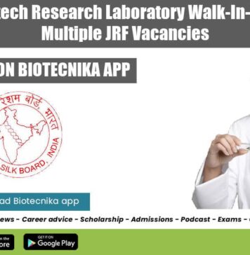 Govt Seribiotech Research Laboratory