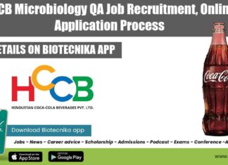 HCCB Microbiology QA Job