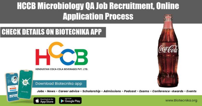 HCCB Microbiology QA Job