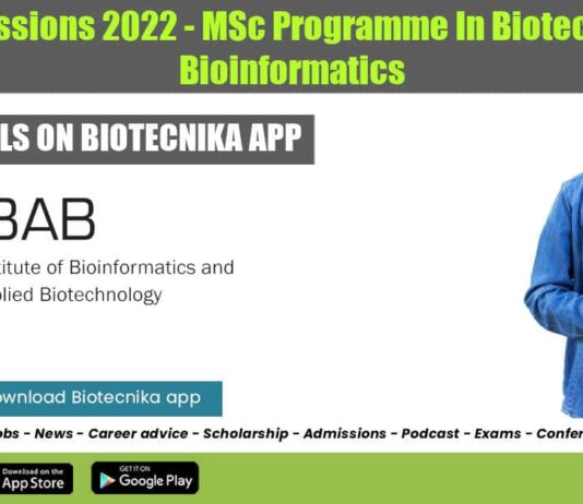 IBAB Admissions 2022