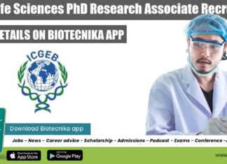 ICGEB Life Sciences PhD Research