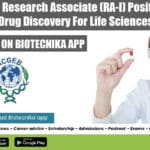ICGEB Research Associate (RA-I) Position in Drug Discovery For Life Sciences ICGEB Research Associate Position