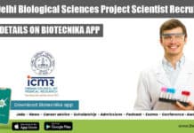 ICMR Delhi Research Job
