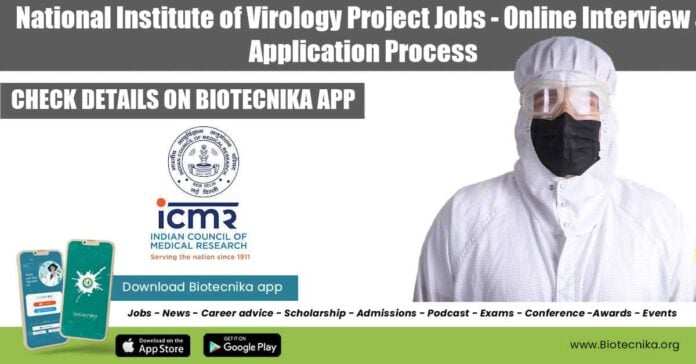 ICMR-NIV Bengaluru Jobs