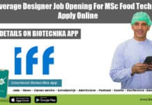 IFF Beverage Designer Job