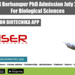 IISER Berhampur Admissions 2022