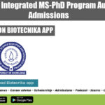 IISER Mohali Integrated MS-PhD