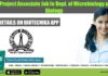 IISc Project Associate Job In Dept. of Microbiology & Cell Biology IISc Project Associate Job