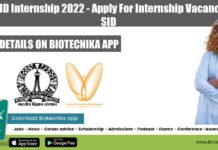 IISc-SID Internship 2022
