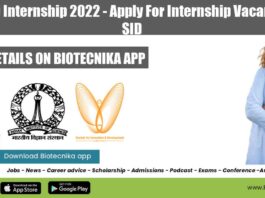 IISc-SID Internship 2022