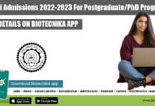 IIT Delhi Admissions 2022-2023 For Postgraduate/PhD Programmes IIT Delhi Admissions 2022-2023