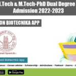 IIT Jodhpur M.Tech & M.Tech-PhD Dual Degree Programmes Admission 2022-2023 IIT Jodhpur PG Admission