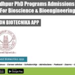 IIT Jodhpur PhD Programs
