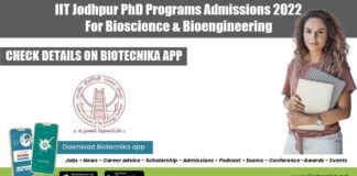 IIT Jodhpur PhD Programs