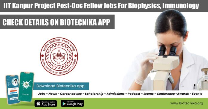 IIT Kanpur Jobs 2022