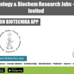 JNCASR PhD Biology & Biochem