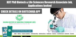 KIIT PhD Biotech