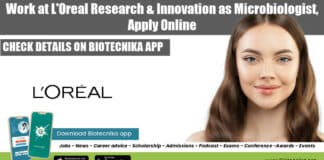 L'Oreal Microbiology Jobs