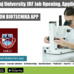 MKU JRF Job Opening