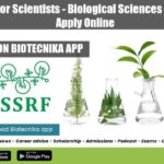 MSSRF Senior Scientists – Biological Sciences Recruitment, Apply Online MSSRF Senior Scientists