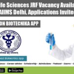 MSc Life Sciences JRF