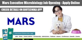 Mars Executive Microbiology Job Opening