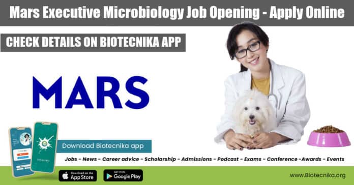 Mars Executive Microbiology Job Opening