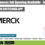 Merck Life Sciences Job