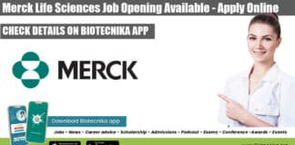 Merck Life Sciences Job