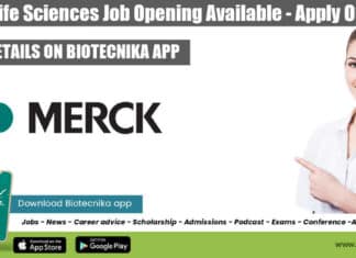 Merck Life Sciences Job