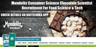 Mondelēz Food Tech Job