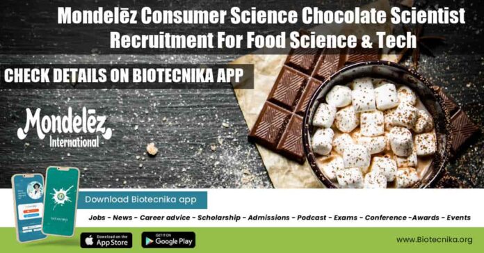Mondelēz Food Tech Job