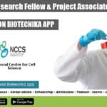 NCCS Pune Research Fellow & Project Associate Recruitment NCCS Pune Research Fellow & Project Associate Recruitment