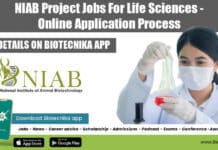 NIAB Project Jobs For Life Sciences – Online Application Process NIAB Project Jobs For