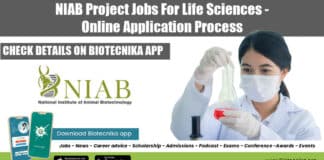 NIAB Project Jobs For