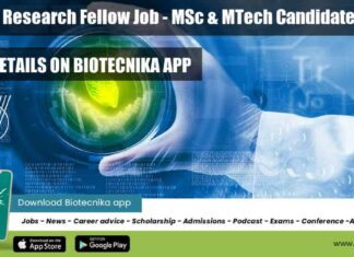 NIHSAD Research Fellow Job
