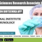 NII PhD Life Sciences BIRAC Funded Research Associate Job Available NII PhD Life Sciences