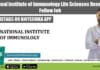 National Institute of Immunology Life Sciences Research Fellow Job NII Project JRF Post