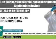 NII Vacancy For SRF