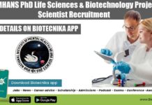 NIMHANS PhD Life Sciences