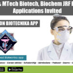 NIPER MSc & MTech Biotech, Biochem JRF Recruitment, Applications Invited NIPER Ahmedabad Job