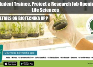 NIPGR Student Trainee