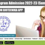 NISER PhD Program Admission 2022-23