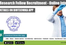 NISER Research Fellow Recruitment – Online Interview NISER Research Fellow Recruitment