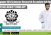 NIT Durgapur Life Sciences Research Associate Job Opening NIT Durgapur Life Sciences