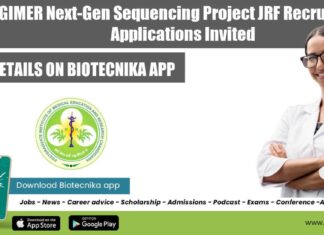 PGIMER Project JRF Post