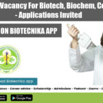 PGIMER SRF Vacancy For Biotech
