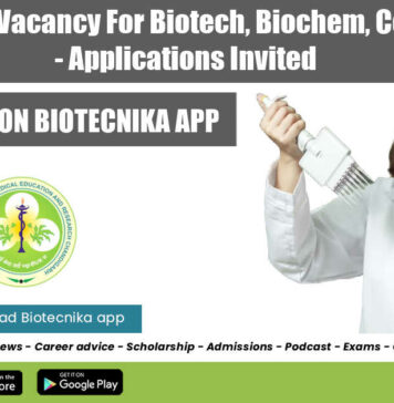 PGIMER SRF Vacancy For Biotech